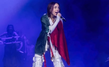 Nicki Nicole baila cumbia y canta con Alemán en el Auditorio Nacional