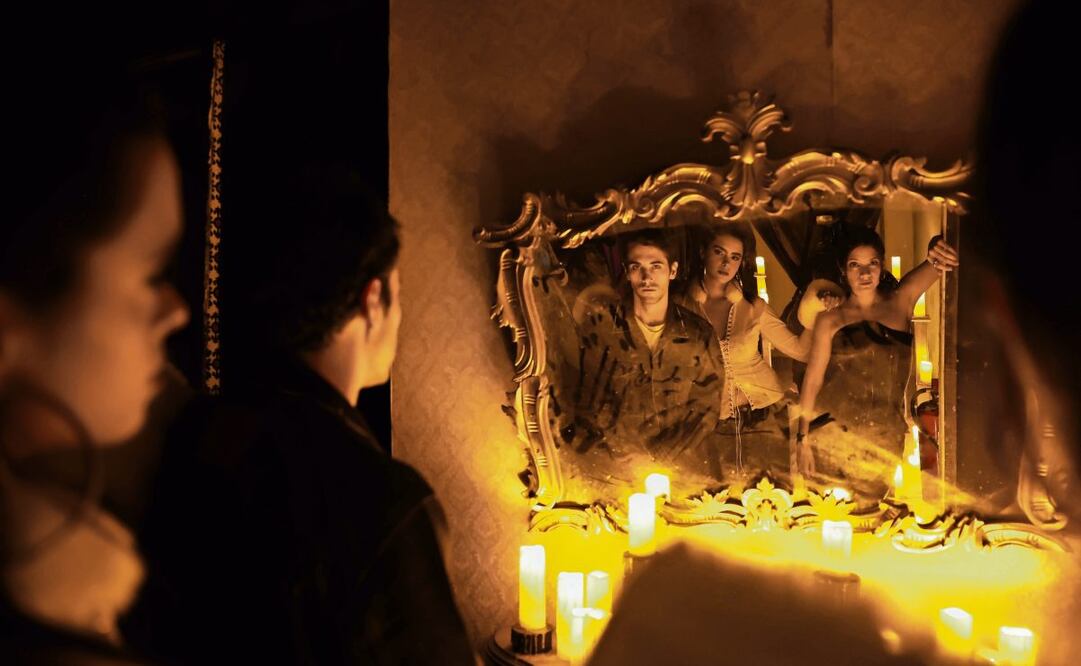 La película sigue a unos chicos que investigan sucesos paranormales. Foto: Fernanda Rojas / EL UNIVERSAL