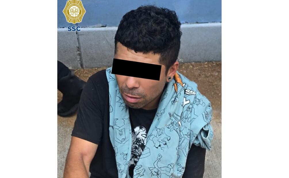 Detienen a hombre tras persecución que terminó en tiroteo en la alcaldía Benito Juárez de la CDMX (02/05/2025). Foto: Especial