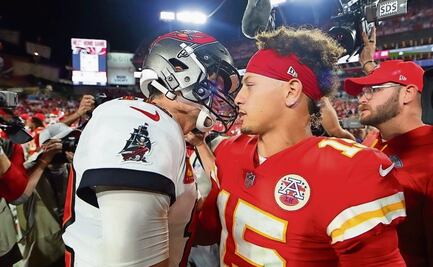 Patrick Mahomes acecha a Tom; el QB de Chiefs empieza a tener números muy similares a los de Brady