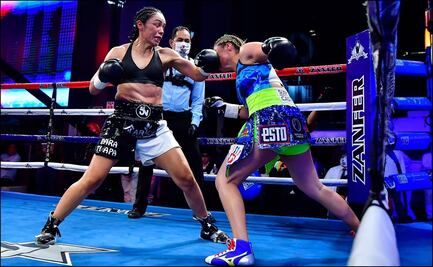 Jackie Nava vence a la 'Chacala' Valverde, pero se le escapa el nocaut