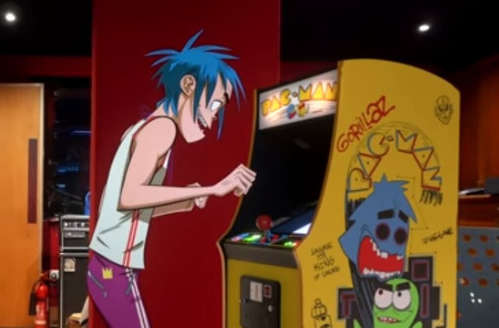 Gorillaz. Foto: Captura video