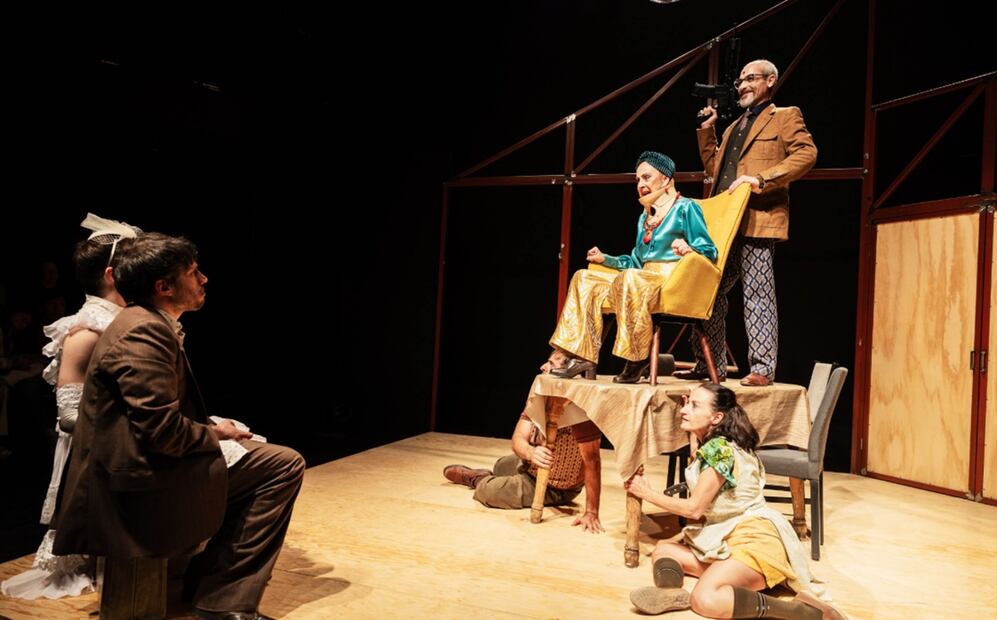 Obra “El adiós”, producida por Teatro UNAM.
Foto: Pili Pala, cortesía