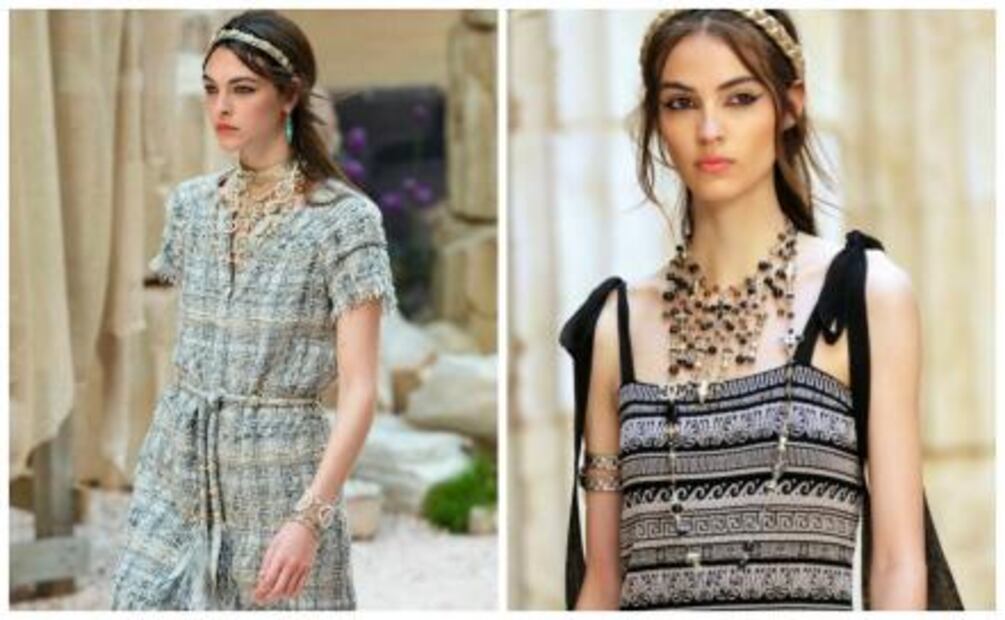 Karl Lagerfeld convirtió París en la antigua Grecia para su nueva colección