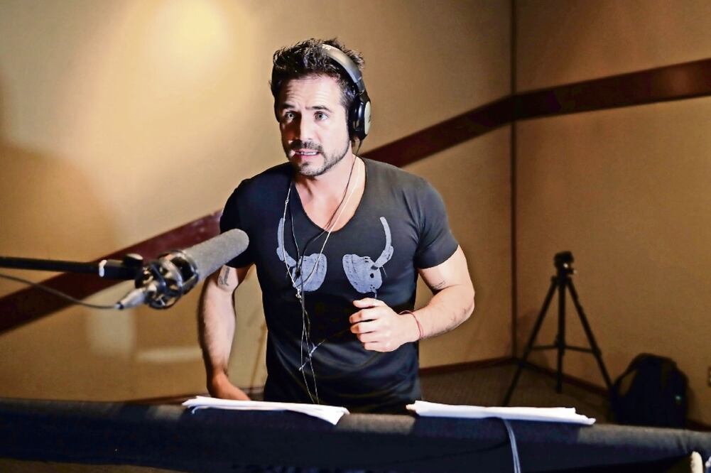 Durante el doblaje, Ron confesó sentirse honrado de ser parte del proyecto. (IVAN STEPHENS. EL UNIVERSAL)
