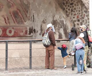 Cierran acceso a las pirámides; se llena 30% del aforo