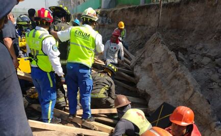 Colapso en excavación de Circuito Interior deja un muerto