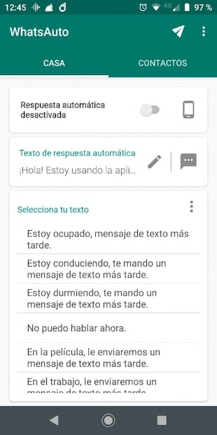 ¿Cómo enviar respuestas automáticas en WhatsApp?