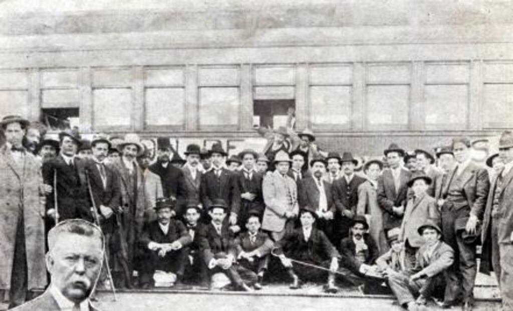 Cómo atacaban antes a los trenes 