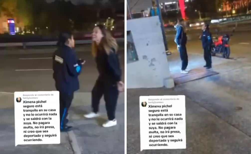 La modelo argentina es exhibida en una nueva grabación que refuerza las acusaciones de discriminación en su contra.
Foto: Captura de pantalla en X
