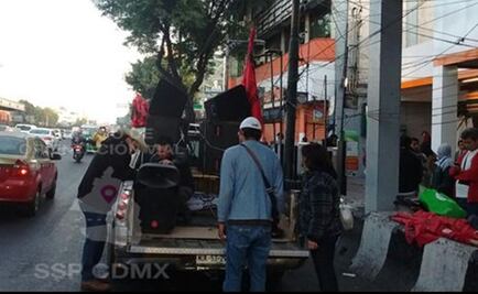 Campesinos se preparan para marchar de Tlalpan a Segob 