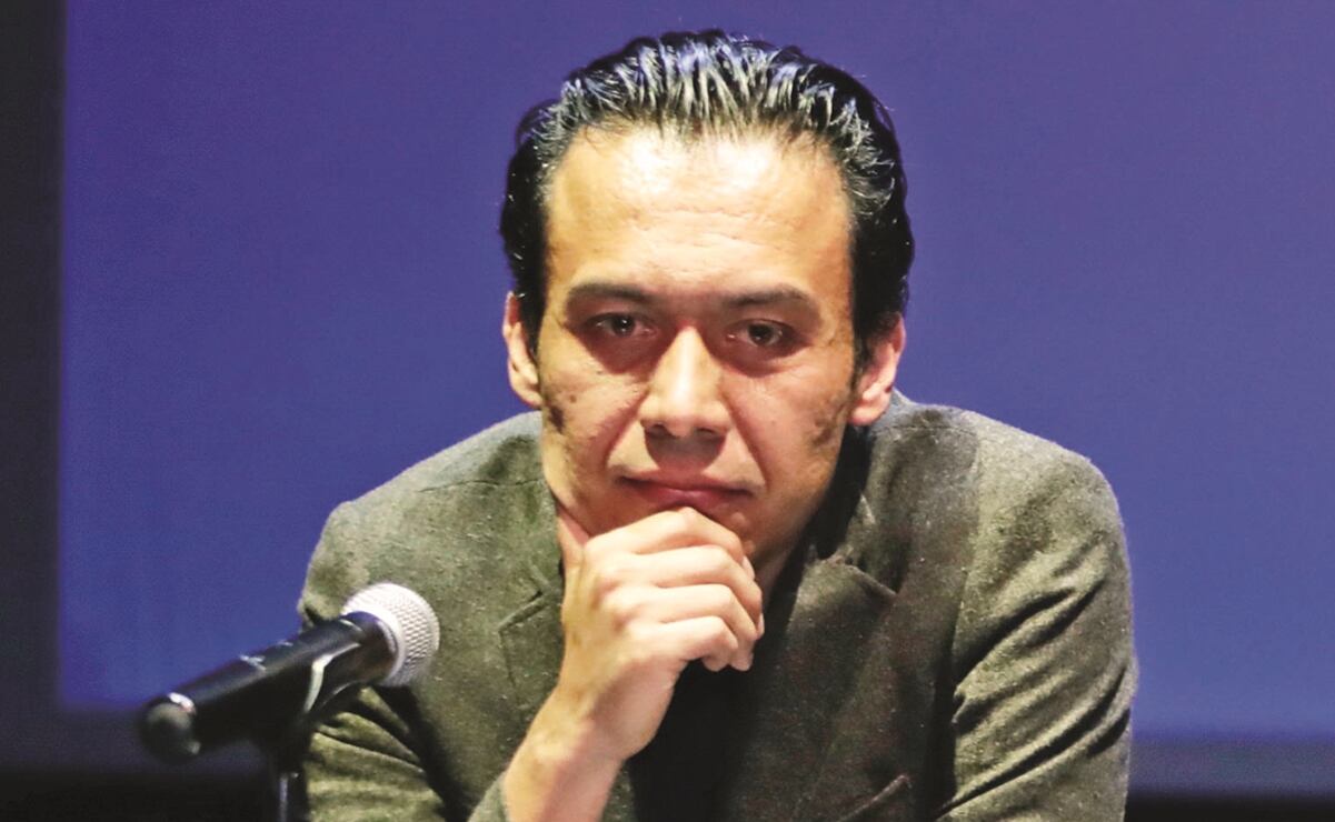 Director general de Materiales Educativos de la SEP, Marx Arriaga. Foto: EL UNIVERSAL