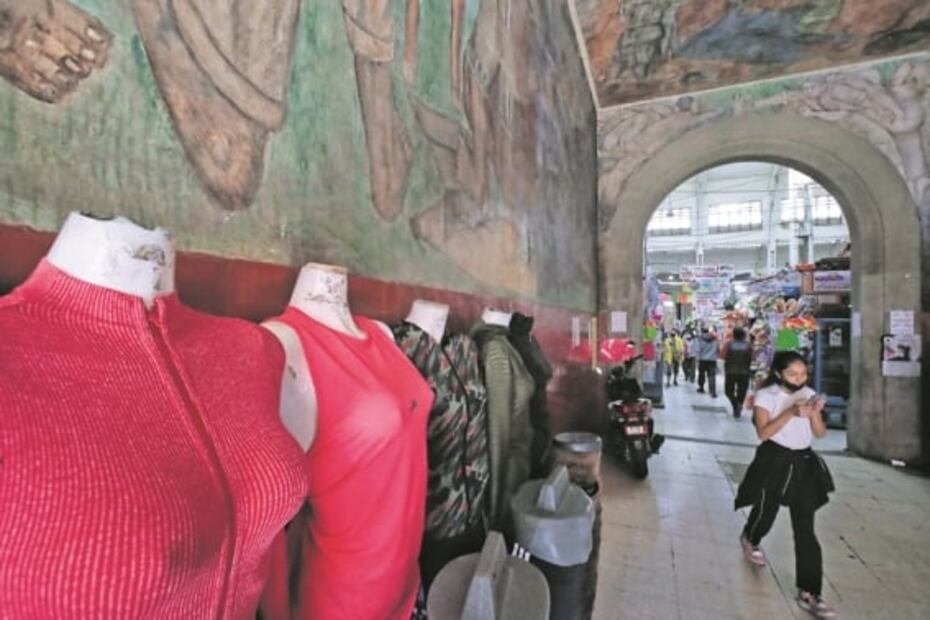 Nadie resguarda el arte del Mercado Abelardo Rodríguez