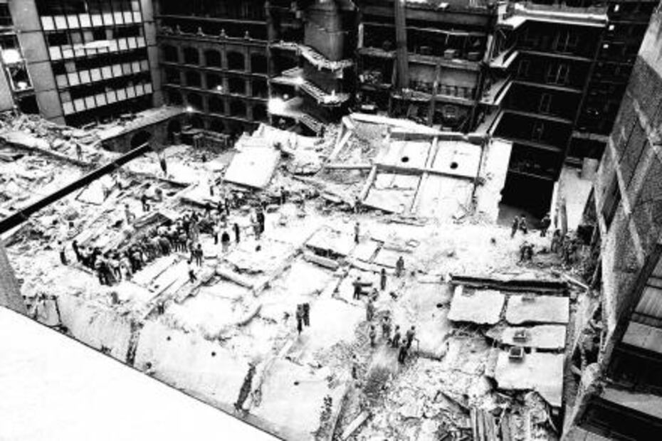 Los escombros del colapsado Conalep tocaban la puerta