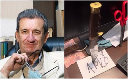 VIDEO Roban casa de Rafael Loret de Mola, papá de Carlos Loret, y dejan amenaza con iniciales “AMLO”