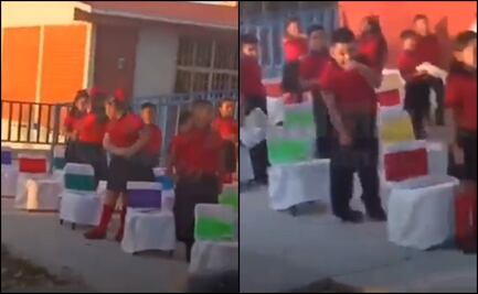 Por error, maestra de kínder reproduce audio erótico durante graduación y se hace viral