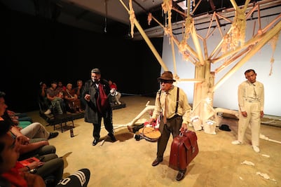 Fugarse de Santa Martha Acatitla a través del teatro