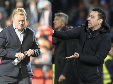 En 32 partidos, Ronald Koeman dejó mejores números que Xavi en el Barcelona