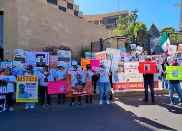 Familiares de desaparecidos marchan por la paz en Culiacán; exigen justicia a autoridades