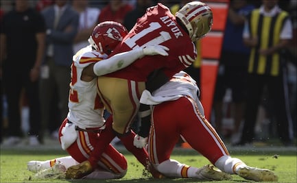 Brandon Aiyuk se pierde el resto de la temporada con los 49ers de San Francisco por rotura de ligamentos