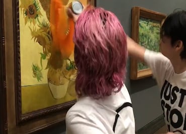 Museos internacionales rechazan agresiones de activistas contra obras de arte; "subestiman la fragilidad"