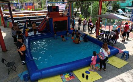 ¿No saliste de CDMX estas vacaciones?; conoce las actividades acuáticas en la alcaldía Venustiano Carranza