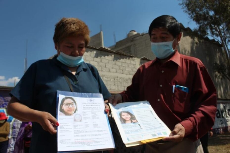 Marchan en Chimalhuacán por la desaparición de Norma Dianey García