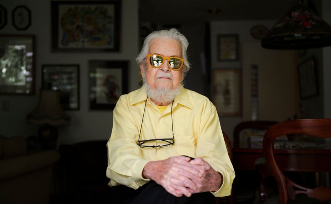 Fernando del Paso en 2015. Foto: Jorge Alberto Mendoza