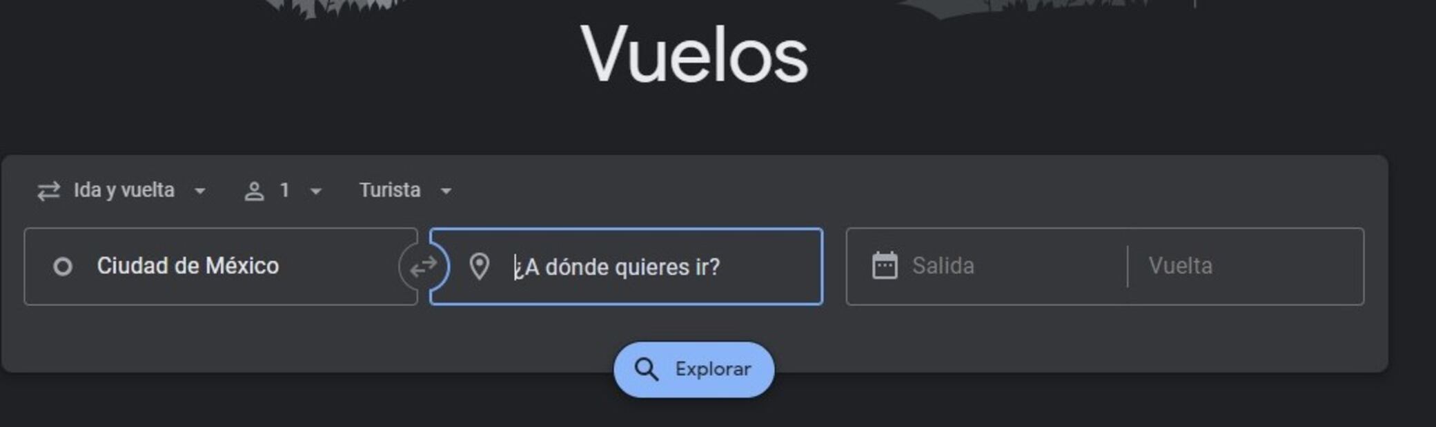 Google Flights. Foto: Captura de pantalla