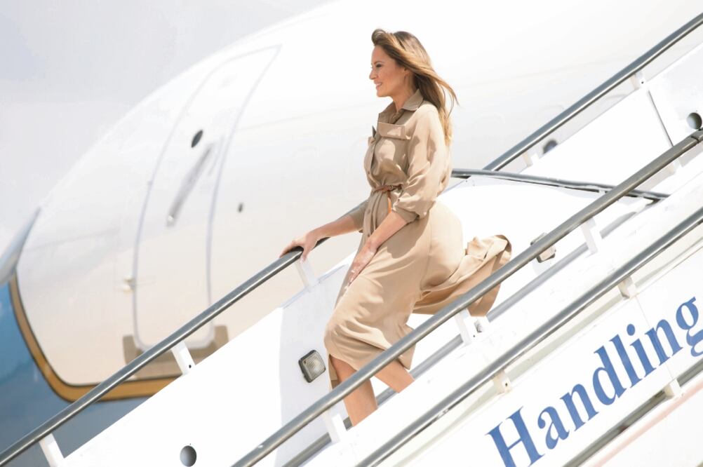 Polémica. El comunicado de la oficina de la primera dama contra una asesora de Seguridad Nacional ha levantado polémica en Washington (AFP)