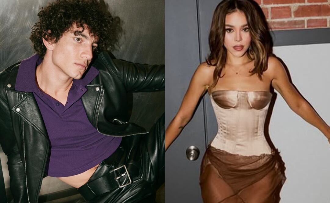 Tras su aparición en Élite, Jorge López y Danna Paola, compañeros y supuesta pareja, se encontraron en un evento organizado por una revista. Foto: Instagram oficial.