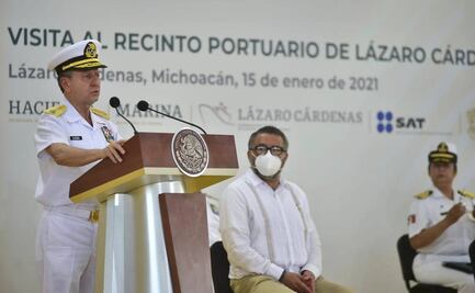 Falso que bajo control de la Marina se vayan a militarizar los puertos: Semar