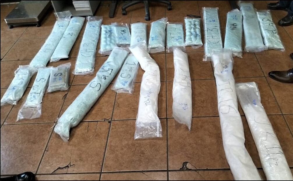 Sedena asegura pastillas de fentanilo en Baja California. Foto: Cortesía Sedena