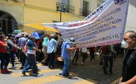 Inicia paro magisterial de 72 horas en varios estados del país; realizan marchas, plantones y bloqueos