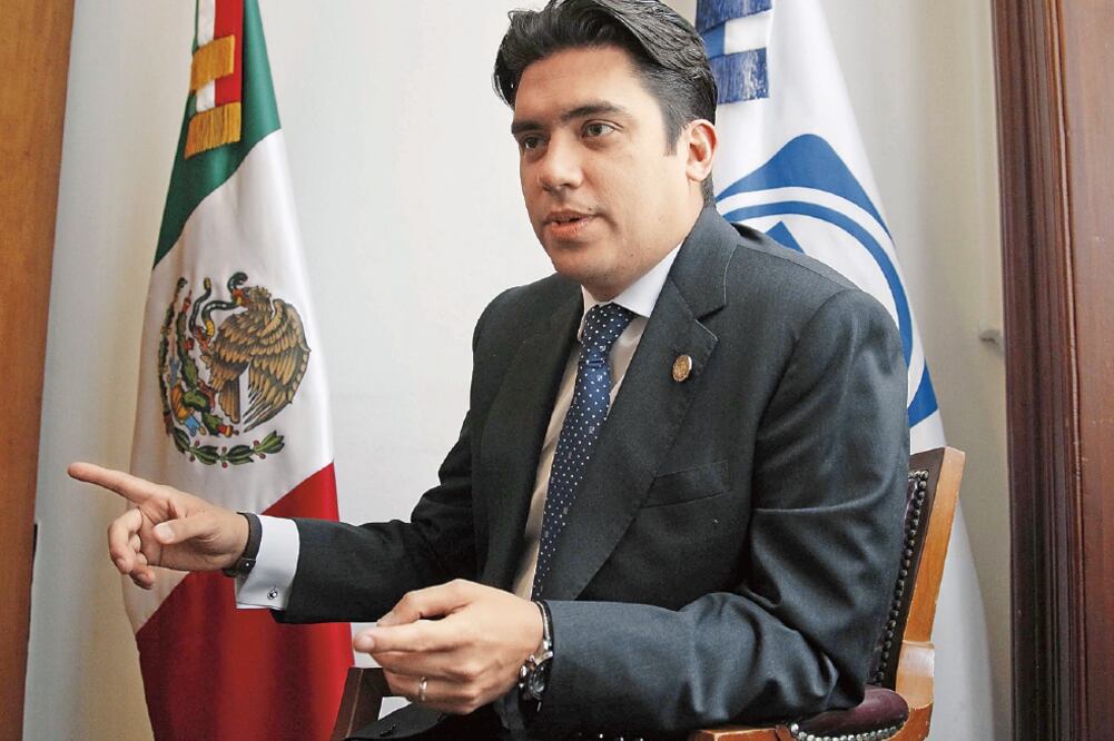 Jorge Romero, diputado federal del PAN Foto: Ariel Ojeda. EL UNIVERSAL