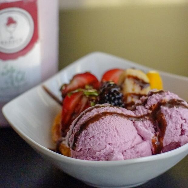 Aprende a preparar helado de vino