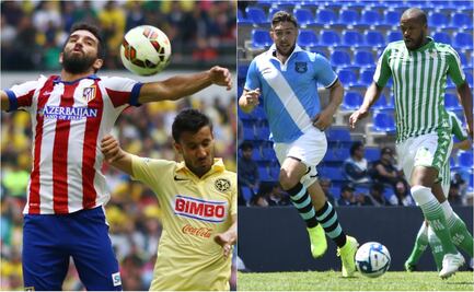 Los equipos de la Liga Española que han jugado en México