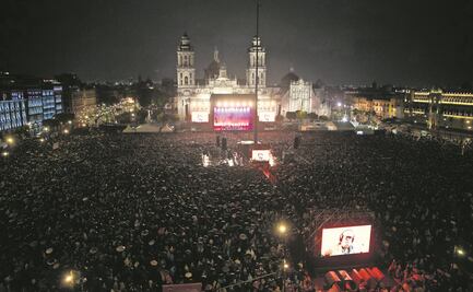 Un concierto para la izquierda y en honor al Presidente
