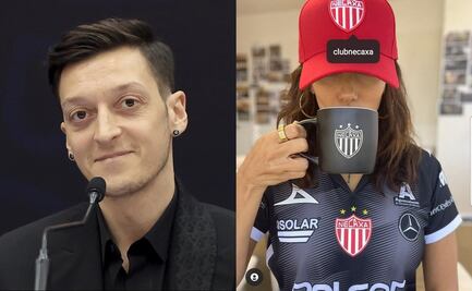 Mesut Ozil y Eva Longoria anuncian su llegada al Necaxa