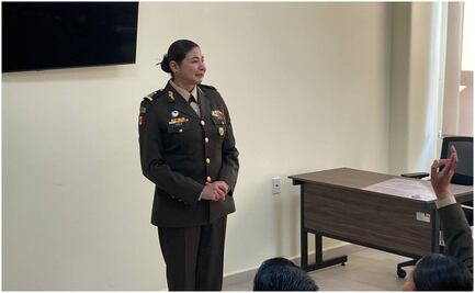 Rinde protesta Blanca Elsy Cruz como directora del Centro Gerontológico Militar; es la primera mujer en ocupar el cargo