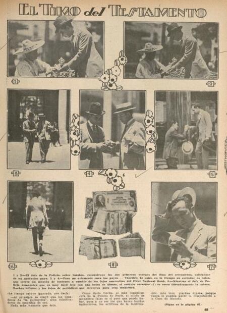 El arte de "timar" en los años 20