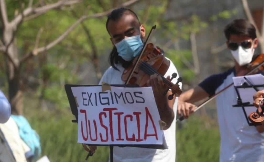 Con concierto, exigen justicia por el asesinato de 3 hermanos en Guadalajara 