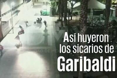 Así huyeron los sicarios vestidos de mariachi de Garibaldi