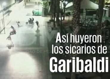 Así huyeron los sicarios vestidos de mariachi de Garibaldi