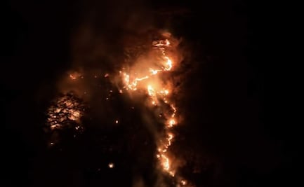 Por incendio, cancelan ascenso de danzantes a Cerro de Culiacán en Guanajuato; fuego ha consumido 480 hectáreas