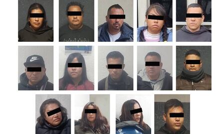 Detienen a 14 por robo en el Zócalo durante evento de Sheinbaum; sustrajeron celulares y carteras