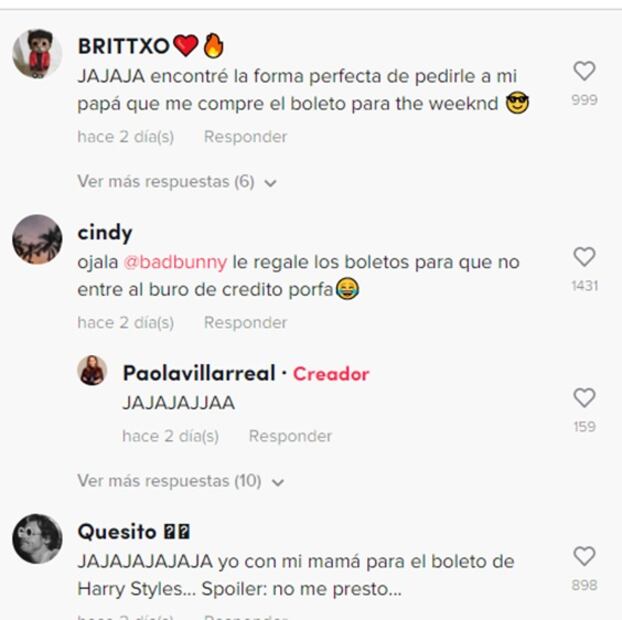 Joven pide préstamo a su hermana para ver a Bad Bunny; incluye contrato