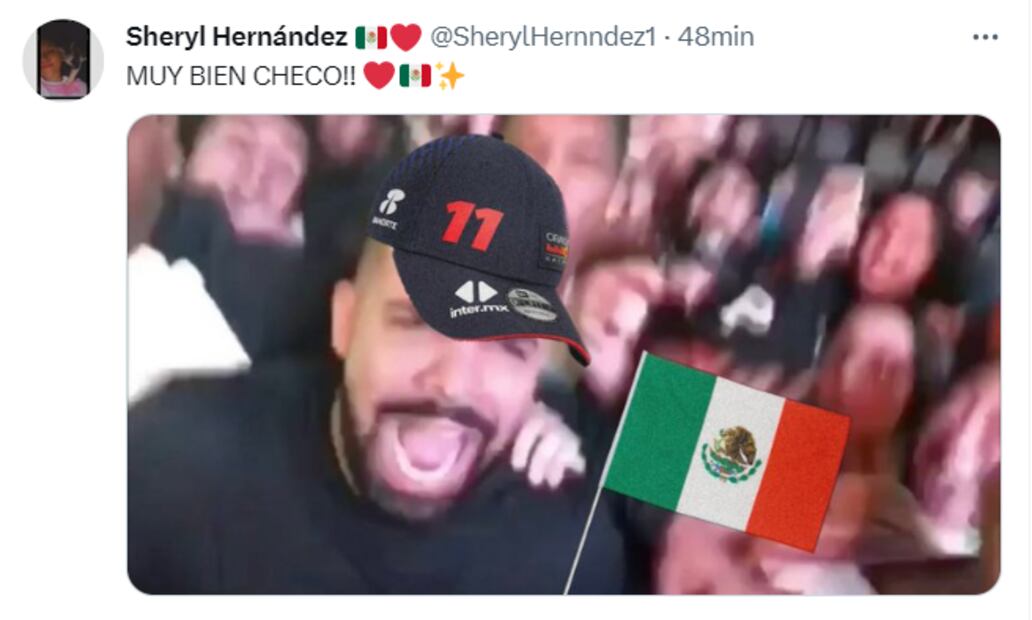 Memes de Checo Pérez en el GP de Azerbiayán