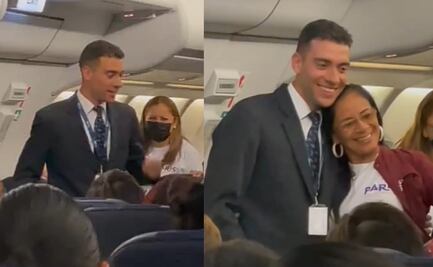¿Es un papucho? Mexicanas reciben a “sobrecargo guapo” con aplausos y gritos en avión