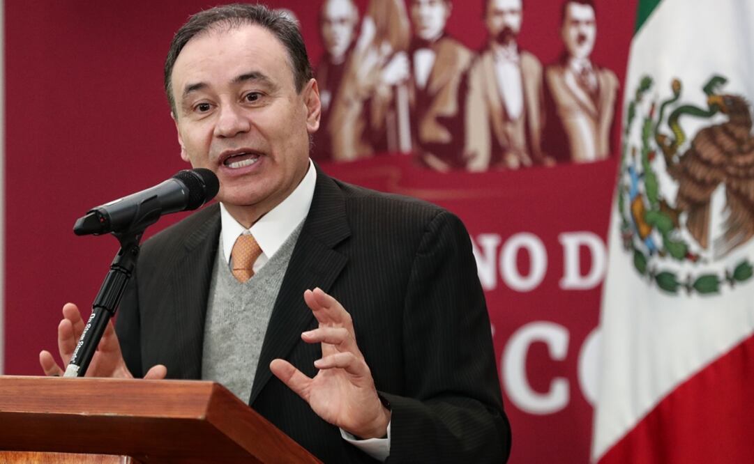 Alfonso Durazo Montaño, secretario de Seguridad y Protección Ciudadana. Foto: Diego Sánchez / EL UNIVERSAL